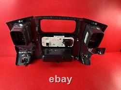 02-05 Dodge Ram 1500 2500 3500 Radio Bezel Climate Controls Vents BLACK DVD