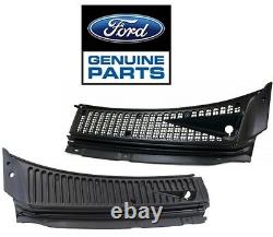 04-08 Ford OEM F-150 Outer Windshield Window Wiper Cowl Cover Panel Set