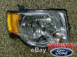 08 09 10 11 12 Escape OEM Genuine Ford Parts RIGHT Passenger Head Lamp Light NEW