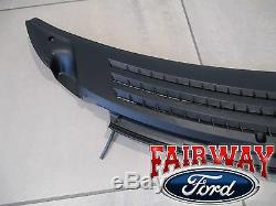 09 thru 14 F-150 OEM Genuine Ford Parts Cowl Panel Grille Set with Seals RH & LH