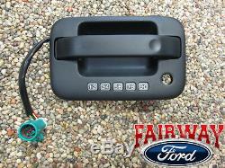 09 thru 14 F-150 OEM Genuine Ford Parts Left Outer Black Door Handle with Keypad