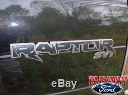 09 thru 14 F-150 OEM Genuine Ford Parts Raptor SVT Tailgate Emblem