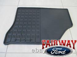 10 thru 19 Taurus OEM Genuine Ford Black Rubber All Weather Floor Mat Set 4-pc