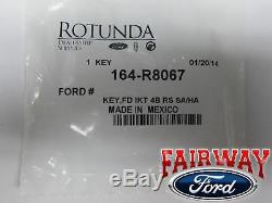 11 thru 14 F-150 OEM Genuine Ford Parts Integrated Remote Start Key 164-R8067