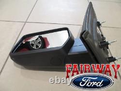 11 thru 14 F-150 OEM Genuine Ford Power Adjustable Glass Black LH Driver Mirror