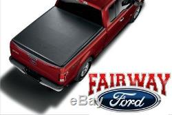 15 thru 19 Ford F-150 OEM Genuine Ford Parts Soft Roll-Up Tonneau Bed Cover 6.5