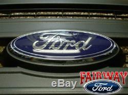 2009 thru 2014 F-150 OEM Genuine Ford Parts Black XL Model Grille withEmblem