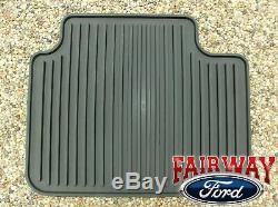 2011 2012 Escape OEM Genuine Ford Parts Rubber All Weather Floor Mat Set 4-pc