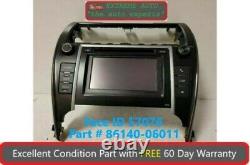 2013-2014 Toyota Camry Radio Display Receiver AM/FM/CD 57076 OEM 86140 06011