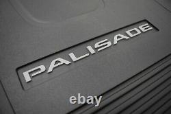 2020-2021 Hyundai Palisade All-Weather Floor MatsGenuine OEM Parts S8F13-AU100