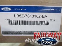 20 thru 23 Explorer OEM Genuine Ford Black 3rd Row Floor Mat without Console