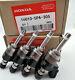 4 Genuine Oem Fuel Injectors 16010-5pa-305 For Accord Cr-v Civic 1.5l Turbo