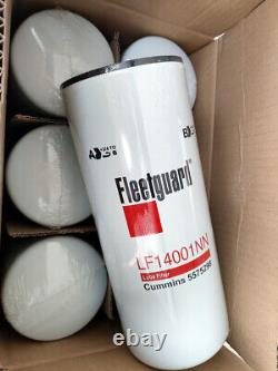 6Pcs LF14001NN Fleetguard Filter Service Parts Fits For 5575298 Cummins Engine