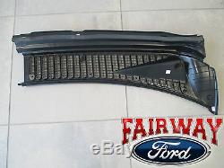 99 thru 07 F250 F350 F450 OEM Genuine Ford Parts Cowl Panel Grille LH Driver NEW