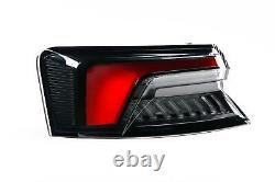 Audi A5 16-19 Genuine Black LED Dynamic Indicator Rear Lights Lamps Set Pair