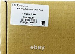 Audi Illuminated Rings 80A052111 Authentic Badge Kit OEM Q5 SQ5