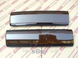 Corolla CP Coupe AE86 Head Lamp Eye Brow Cover Garnish set NEW Genuine OEM Parts