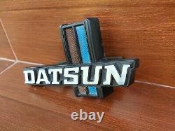 DATSUN 620 Pickup Truck Emblem Badge Front Grille Logo Genuine Parts OEM