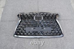 Fits Lexus GX460 2014-2022 Front Upper Grille Chrome Black New Style