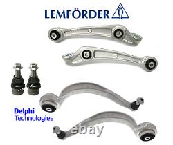 Front Lower Control Arm & Ball Joint Kit Lt & Rt 6pcs OES for Porsche Macan