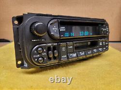 Genuine Chrysler Dodge Jeep CD Player Cassette Radio Stereo RAZ P05064042AC