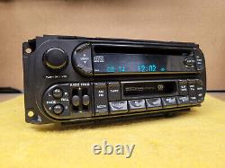 Genuine Chrysler Dodge Jeep CD Player Cassette Radio Stereo RAZ P05064042AC