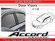 Genuine Oem Honda Accord Sedan 4dr Door Visor Kit 2018- 2022 08r04-tva-101