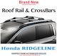 Genuine Oem Honda Ridgeline Silver Roof Rails & Crossbars Combo 2017- 2020