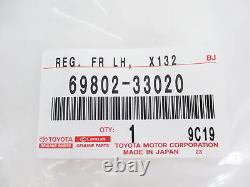 Genuine OEM Lexus 69802-33020 Driver Left Front Power Window Regulator witho Motor