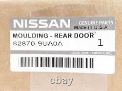 Genuine OEM Nissan 82870-9UA0A Lower Door Molding Passenger RH Rear 15-19 Murano
