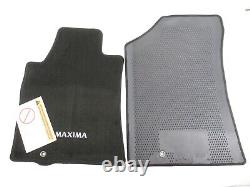 Genuine OEM Nissan 999E2-MV030BK Black Carpeted Floor Mat 4pc Set 2009-14 Maxima