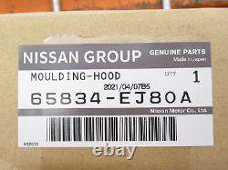 Genuine OEM Nissan Infiniti 65834-EJ80A Front Hood Molding 2006-2010 M35 M45