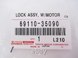 Genuine OEM Toyota 69110-35090 Rear Tailgate Lock Actuator with Motor