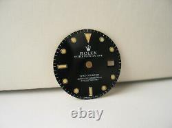 Genuine Rolex GMT-Master Tritium Dial Black 16700 16750 Original Factory OEM