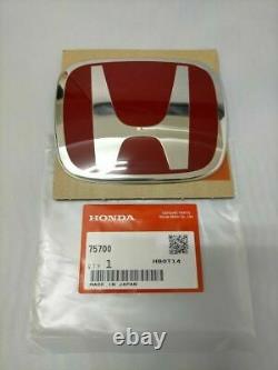 HONDA CIVIC FD2 TYPE-R 2006-2011 Front & Rear Badge Emblem OEM Genuine Parts