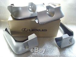 Lexus GS250 GS350 GS300h GS450h Side Mud Flaps Guard Genuine OEM Parts 2012-15