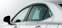 Lexus IS250 IS300h IS350 Window Rain Guard Visor NEW Genuine OEM Parts 2013-2018