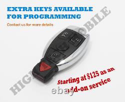 Mercedes ESL Steering Lock Bypass Programming Service Emulator w204 w207