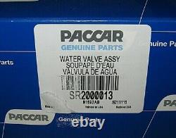 New Genuine Paccar Part Oem Water Valve Assembly Sr2000013