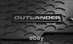 OEM All Weather 4 Piece Floor Mats Outlander Genuine Mitsubishi Parts'07-'13