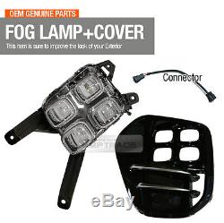 OEM Front LED Fog Light Lamp Cover Connector Assembly LH for KIA 17-20 Sportage