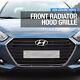 Oem Front Radiator Hood Grille Cover Molding Trim 1ea For Hyundai 2015-2018 I40