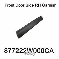OEM Genuine 877222W000CA Front Door Side RH Garnish For Hyundai Santa Fe 13-16