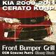 Oem Genuine Parts Front Bumper Grille Glossy Black For Kia 2010-2013 Cerato Koup
