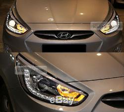 OEM Genuine Parts LED Head Light Lamp RH For HYUNDAI 2011-17 Verna Accent Sedan
