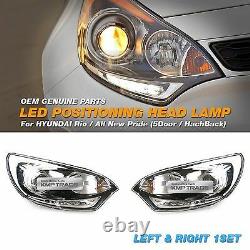 OEM Genuine Parts LED Positioning Head Lamp For KIA 2012 2016 Rio Hatch Back