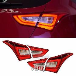 OEM Genuine Parts LED Rear Tail Light Lamp 4Pcs For HYUNDAI 2013-2017 Elantra GT