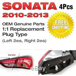 OEM Genuine Parts LED Tail Light Rear Lamp For HYUNDAI 2011-2014 YF Sonata i45