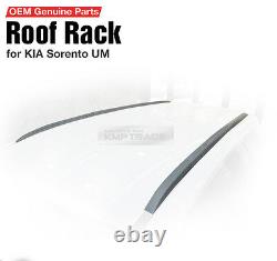 OEM Genuine Parts Top Roof Rack Side Rail Bar Kit for KIA 2015-2019 Sorento UM