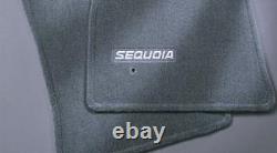 OEM Genuine Toyota Sequoia 4pc Light Gray Carpet Floor Mats Set PT206-0C050-11